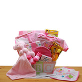 Easy as ABC New Baby Gift Basket